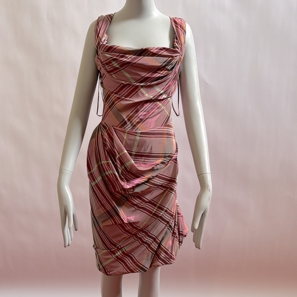 Vivienne Westwood VINTAGE 2010 RED LABEL CORSET DRESS BRAND NEW IT40 - Picture 9 of 16